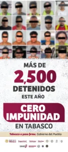 Cero impunidad