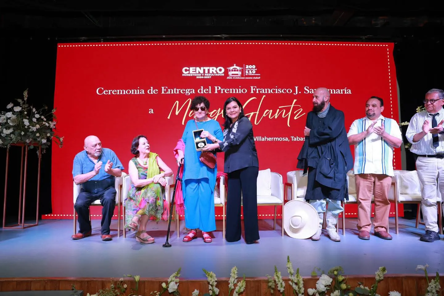 Letras de Vanguardia: Entrega Yolanda Osuna el Premio Francisco J. Santamaría 2026 a la Escritora Margo Glantz