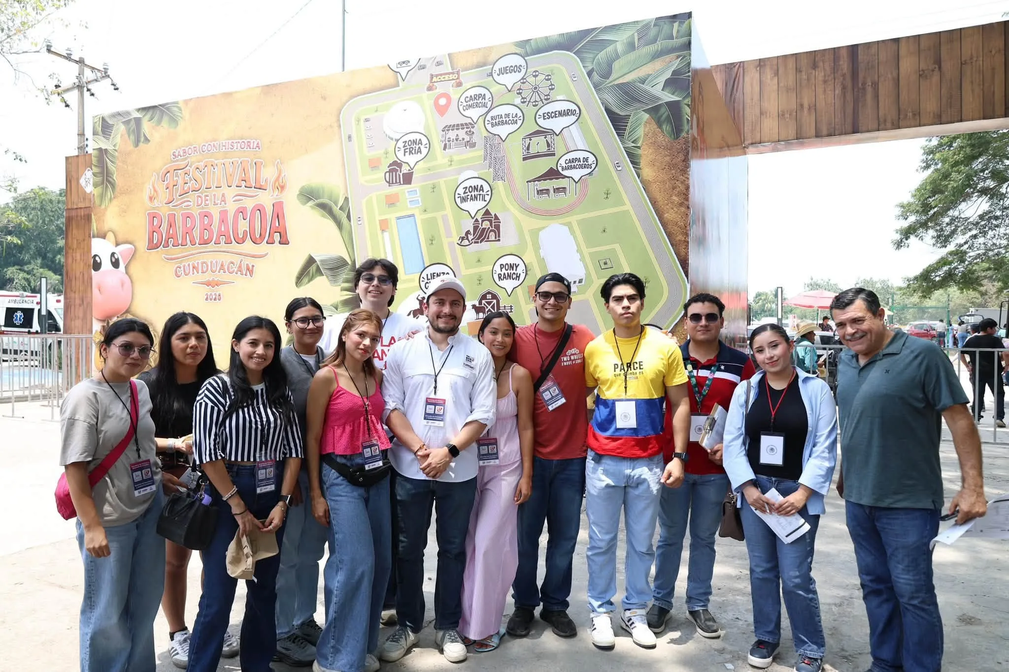 La Secretaría de Turismo y Desarrollo Económico Evaluó la Derrama del Festival de la Barbacoa Cunduacán 2026