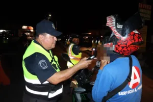 Aplican 321 pruebas en Operativo Alcoholímetro; siete conductores dieron positivo en Tabasco