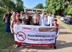 Salud refuerza acciones contra el dengue ante inicio de temporada de lluvias en Tabasco