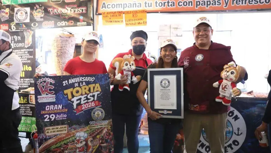 Torta Fest 2026 rompe Récord Guinness con la torta más grande del mundo