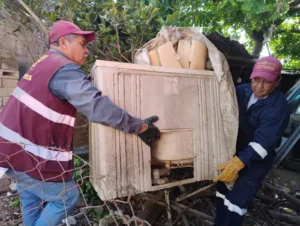 Tabasco elimina 2 mil 907 toneladas de cacharros durante 2026