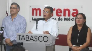 Morena llama “bloque del reciclaje” a alianza opositora Juntos por Tabasco