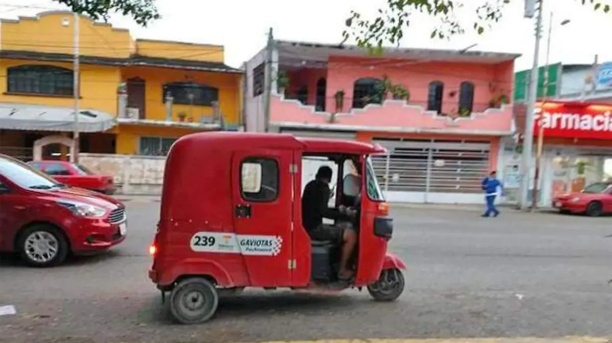 Alianza de Motocarros respalda aumento al pasaje en Tabasco