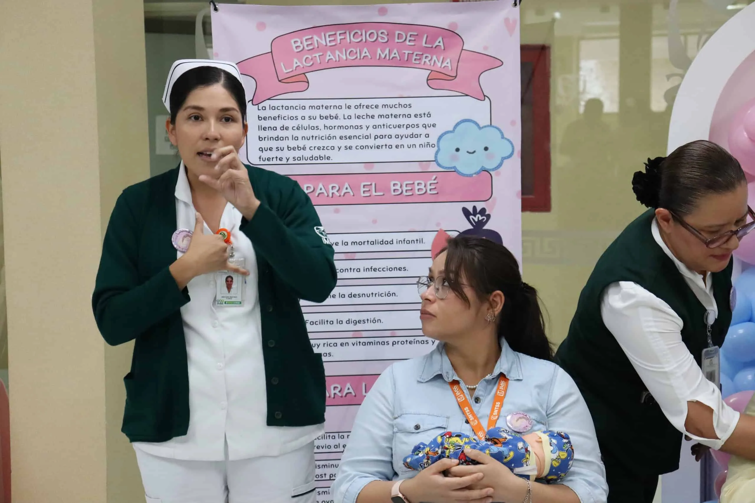 IMSS promueve la lactancia materna como aliada para prevenir el cáncer de mama