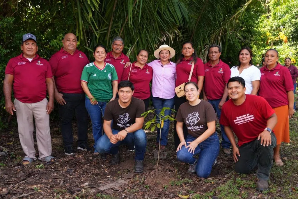 Cunduacán se suma a la Jornada Nacional de Reforestación 2026