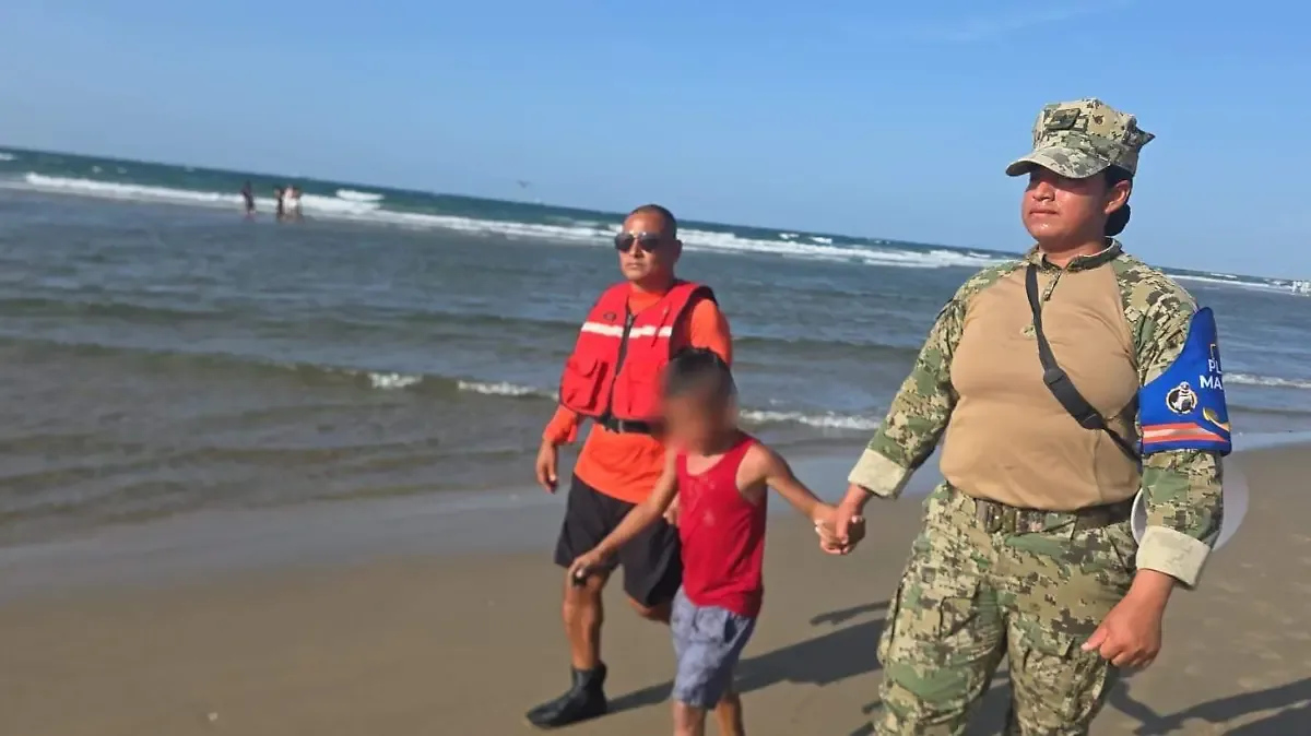Localizan a menor extraviado en Playa del Sol, Paraíso
