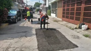 Ayuntamiento de Centro mejora vialidades de la colonia Mayito