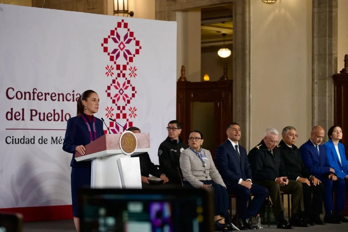 Homicidios dolosos disminuyen 51% en 22 meses, afirma Sheinbaum
