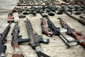 México y EU refuerzan operativos en la frontera contra tráfico de armas y personas