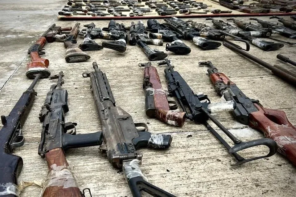 México y EU refuerzan operativos en la frontera contra tráfico de armas y personas