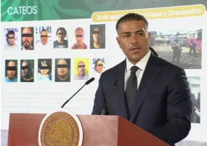 Plan Michoacán suma 950 detenidos, informa García Harfuch