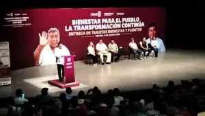 Entregan tarjetas de Bienestar y Plenitud a 509 adultos mayores en Tabasco