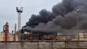 Incendio en el ingenio Santa Rosalía de Cárdenas es controlado; no hubo personas heridas