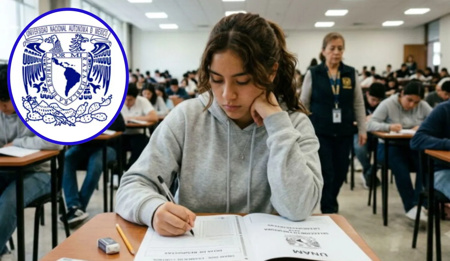 UNAM inicia examen de control presencial tras irregularidades en proceso de admisión