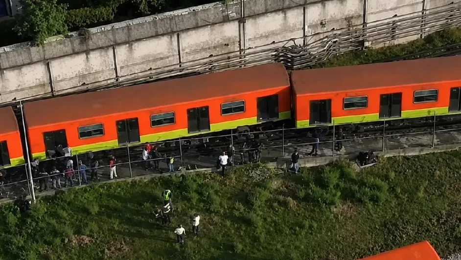 Vagón del Metro se descarrila en talleres de Ticomán; no hay pasajeros involucrados