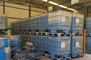 Aseguran 152 mil litros de productos químicos durante operativos en Cunduacán y Comalcalco