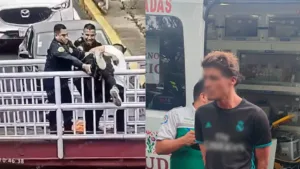 Policías de CDMX evitan que hombre se arroje de un puente en Benito Juárez