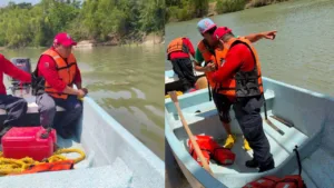 Reportan desaparición de hombre y lo encuentran sin vida en el río Grijalva