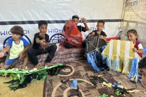 Niños en Gaza dejan de volar sus cometas por temor a ataques israelíes