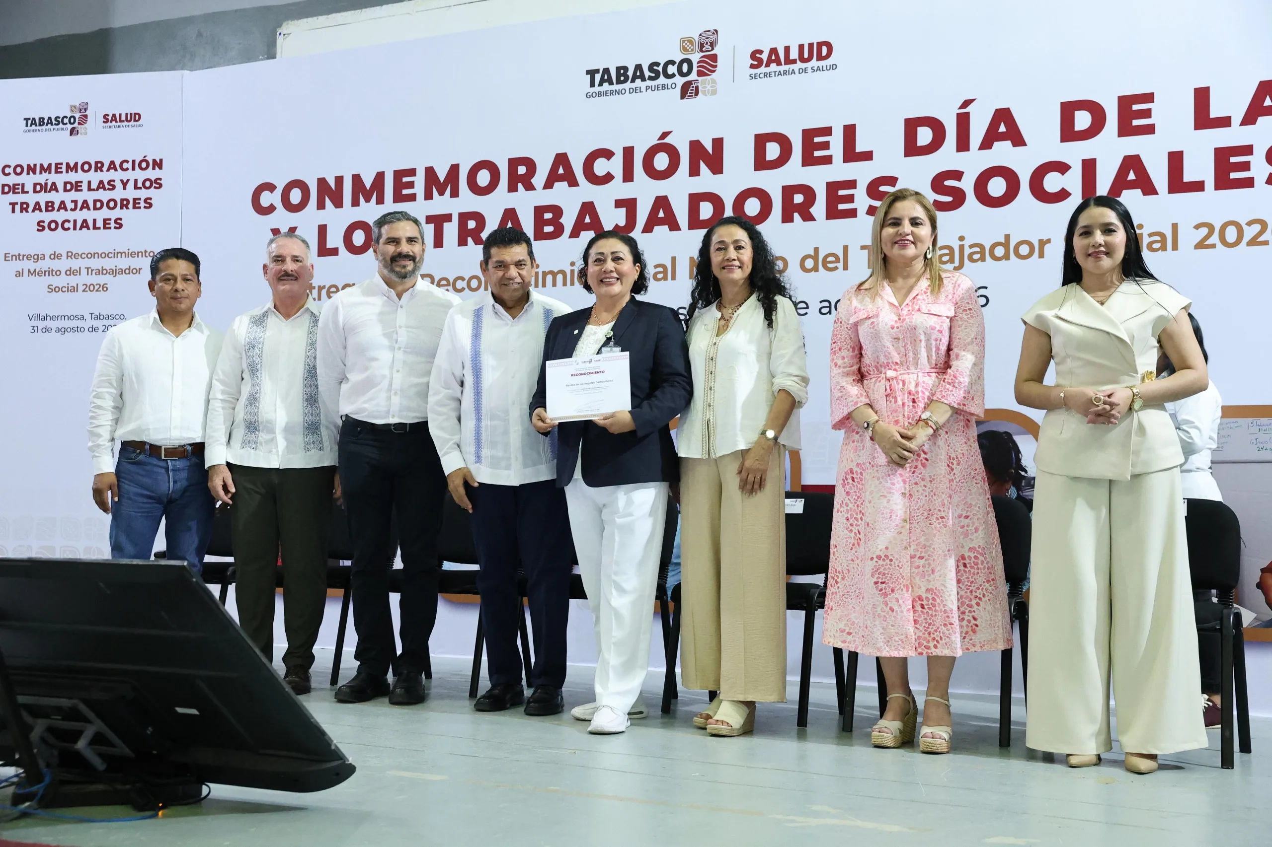 Reconocen en Tabasco la labor de trabajadores sociales por su aporte a la inclusión