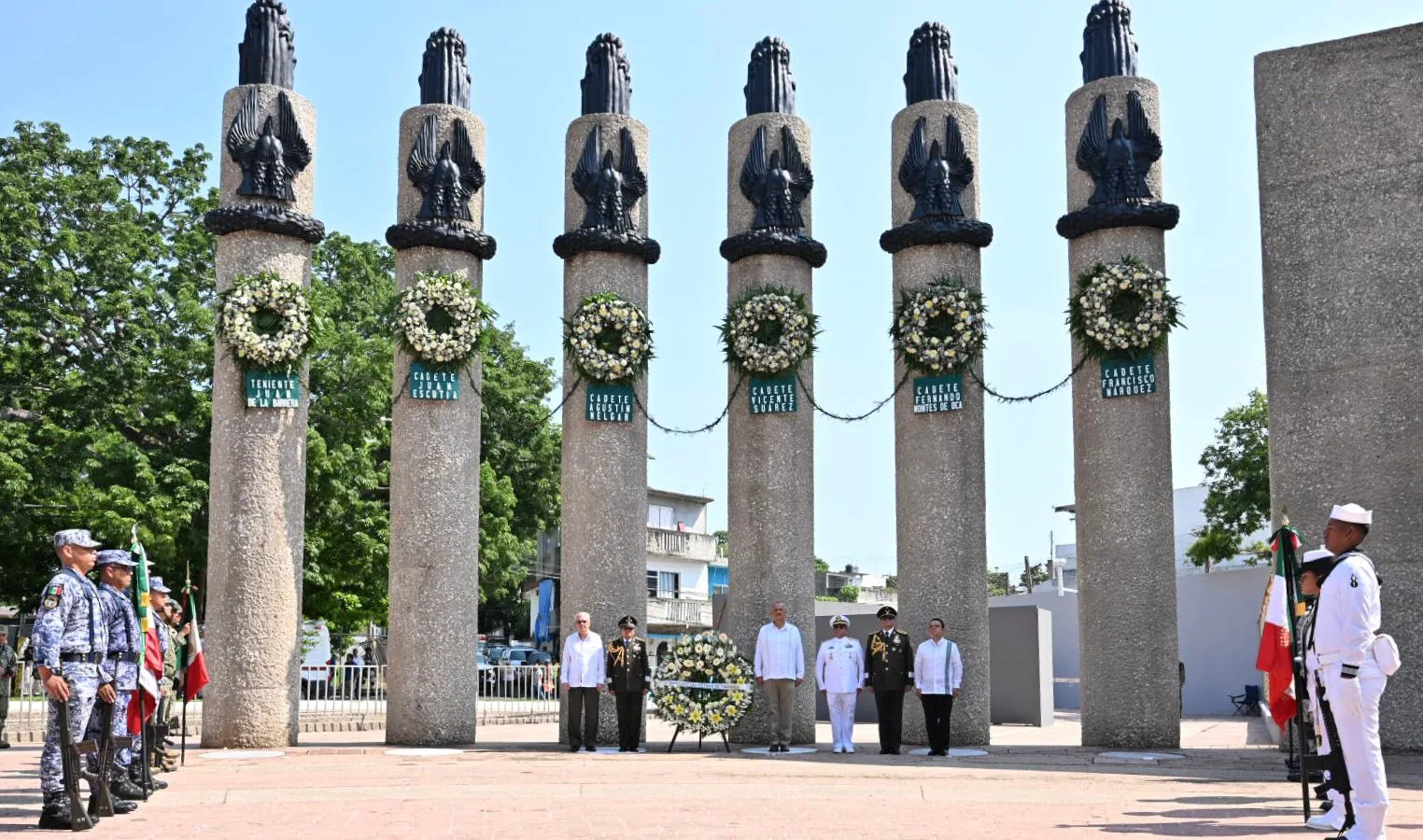 Preparan en Villahermosa homenaje a los Niños Héroes de Chapultepec