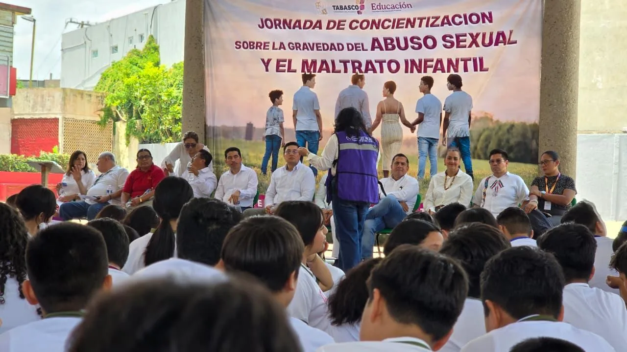 SETAB activa jornada contra el abuso sexual y maltrato infantil en secundarias