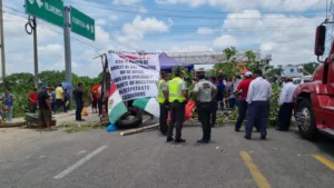Morena Tabasco pide evitar uso político de bloqueos carreteros