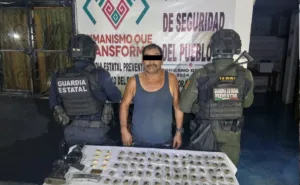 Detienen a presunto integrante del Cártel de Sinaloa en Chiapas