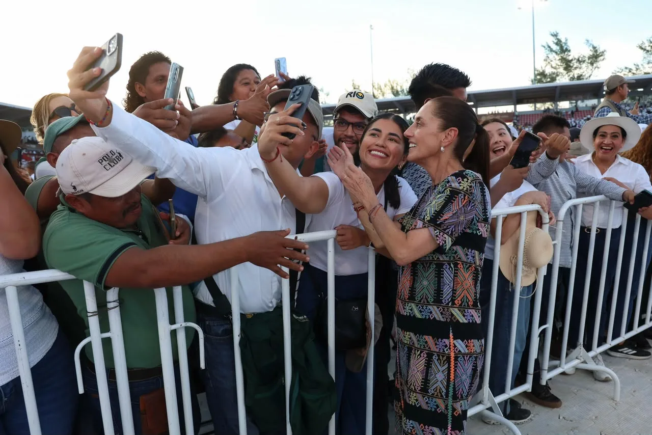 Sheinbaum destaca apoyo a 2.8 millones de veracruzanos con Programas para el Bienestar