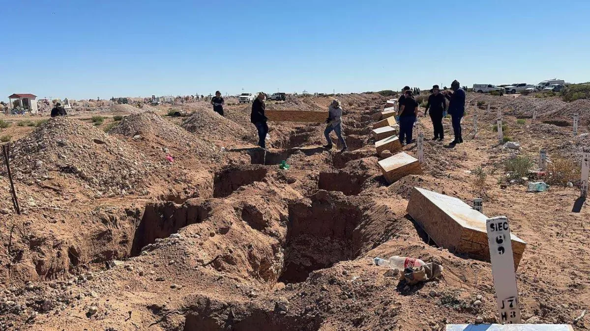 Inhuman en Ciudad Juárez a 117 personas sin identificar