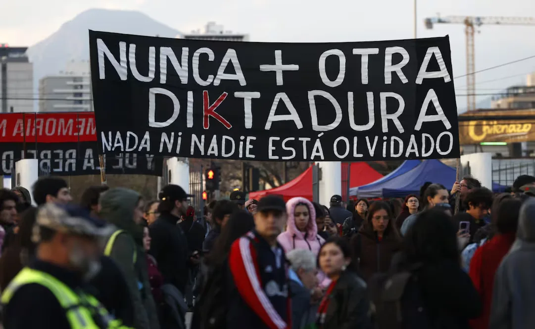 Protestas en Chile dejan 284 detenidos durante aniversario del golpe de 1973