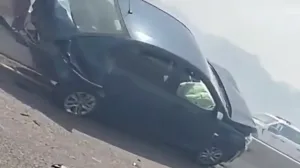 Aparatoso accidente se registra en la carretera Macuspana-Escárcega