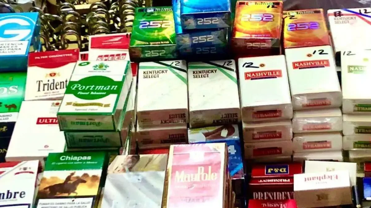 Decomisan 13 millones de cigarrillos ilegales en Tabasco