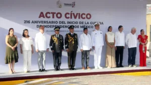 Tabasco conmemora la Independencia con llamado a defender soberanía y justicia