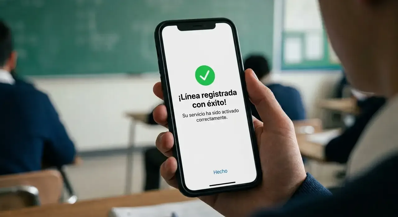 Líneas celulares con terminación 2 se reactivarán tras completar registro