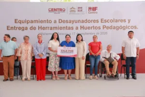 Fortalecen alimentación escolar y huertos pedagógicos en 201 planteles de Centro