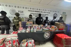 FGR asegura más de 11 mil cigarros y vapeadores en Huimanguillo
