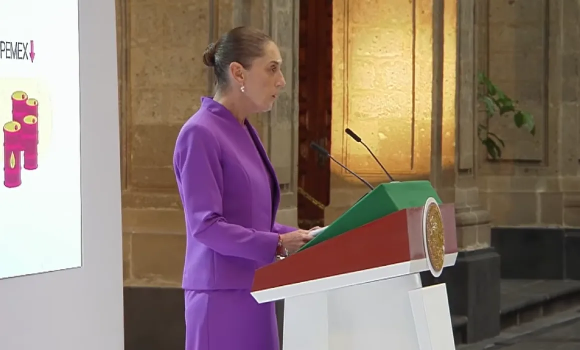Sheinbaum destaca reducción de deuda de Pemex y estabilidad de la economía mexicana